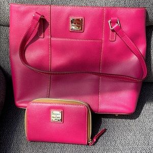 Dooney & Bourke Purse and matching wallet